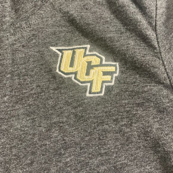 Women's Colosseum Charcoal UCF Knights Steeplechase Open Hooded Cardigan XL - Picture 3 of 6